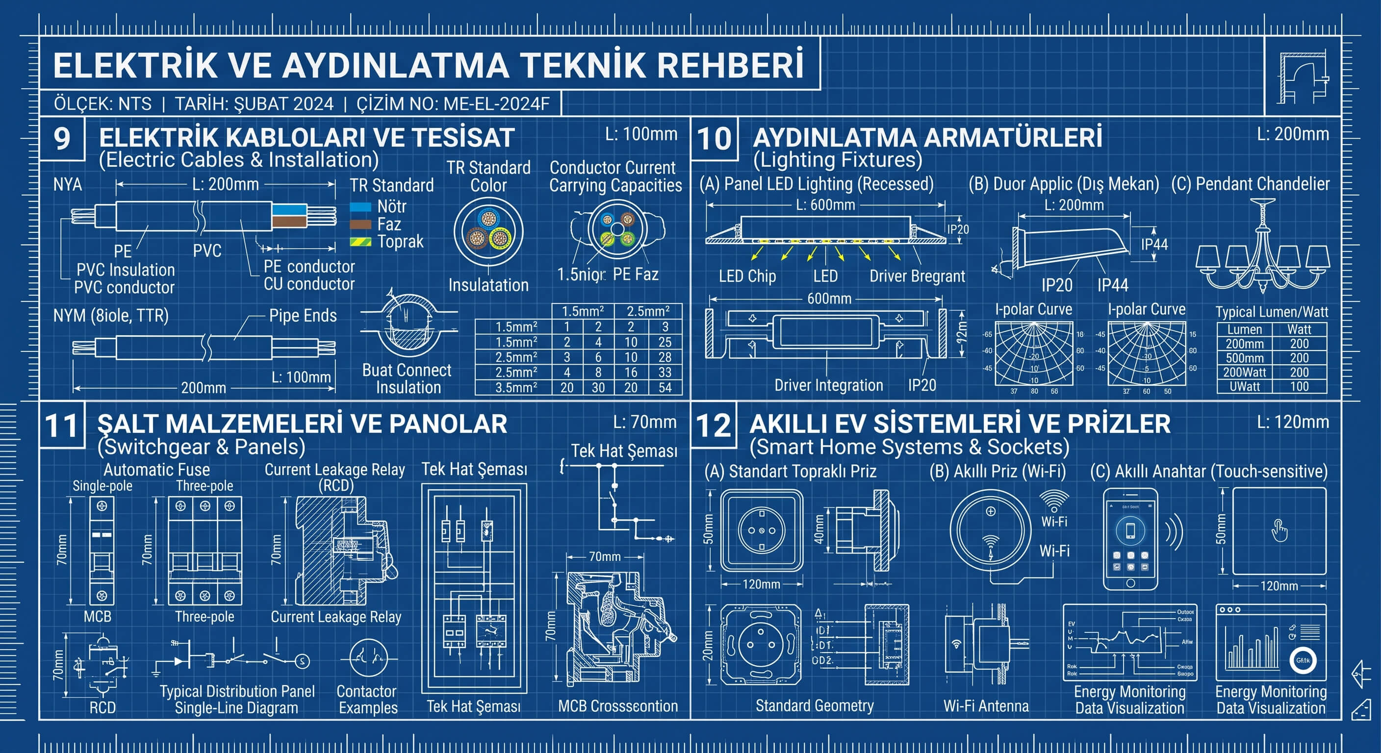 Elektrik ve Aydınlatma — Yapıtek Marmara